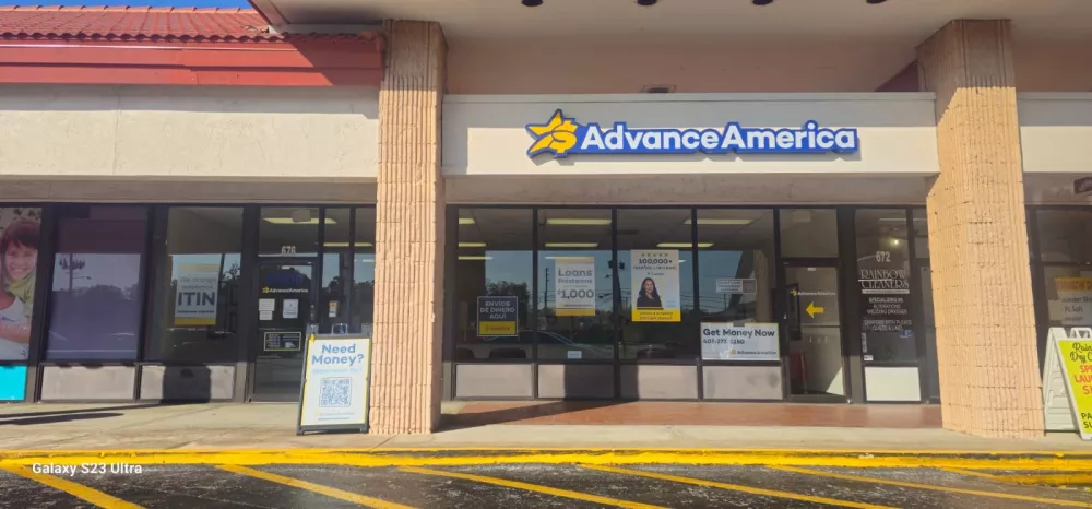 Advance America 676 S. Goldenrod Rd., Orlando, FL Store