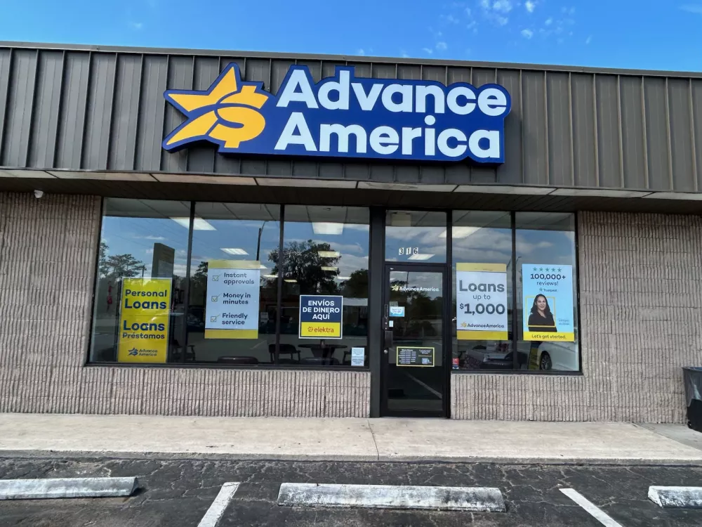 Advance America 316 Hwy. 19 South, Palatka, FL Store