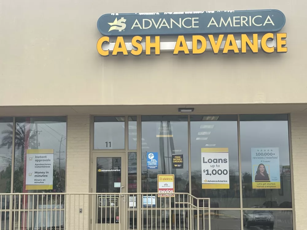 Advance America 5998 Mobile Hwy., Unit #11, Pensacola, FL Store