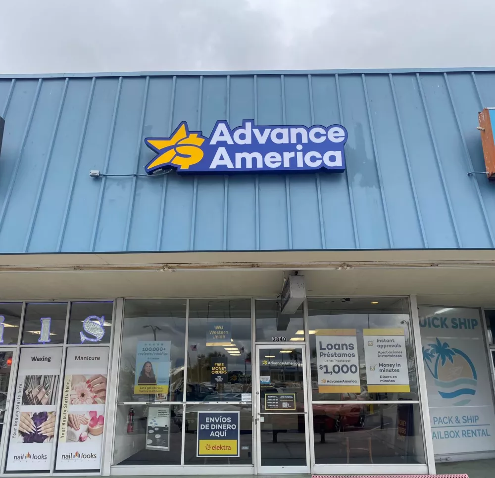 Advance America 2840 34th St. N, Saint Petersburg, FL Store