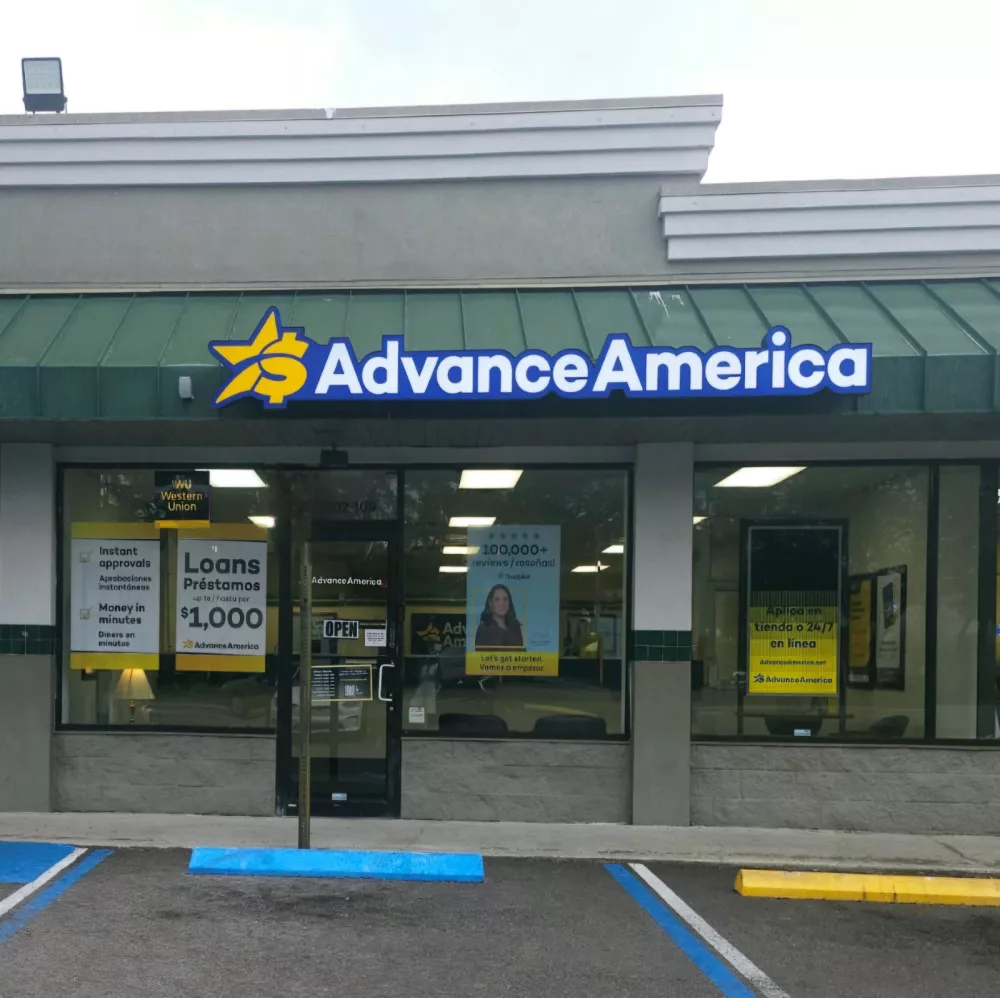 Advance America 2602 E. Fletcher Ave., Unit 109, Tampa, FL Store