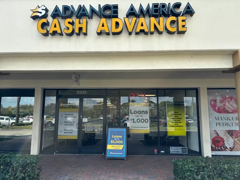 Advance America 2905 N. Military Trail, Ste C, West Palm Beach, FL Store