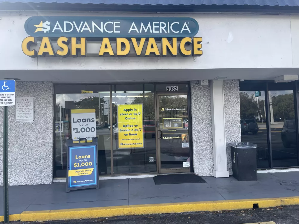 Advance America 5932 Okeechobee Blvd., West Palm Beach, FL Store