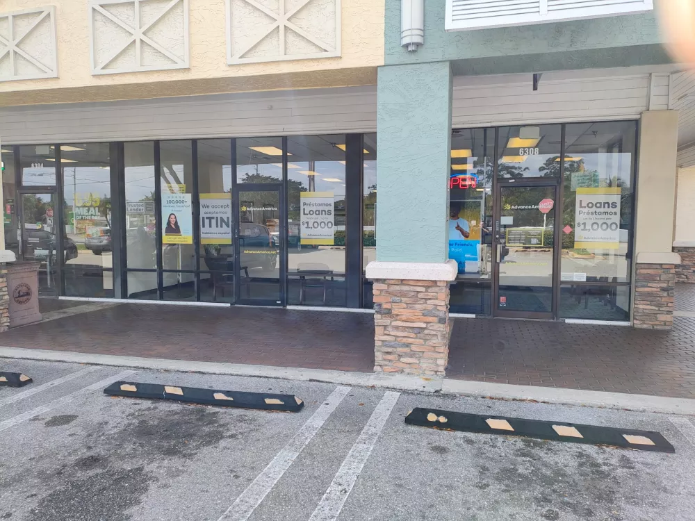 Advance America 6308 Forest Hill Blvd., West Palm Beach, FL Store