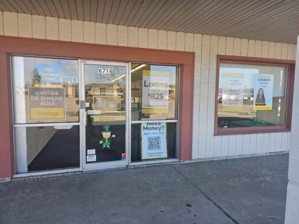 Advance America 6716 East State Boulevard, Fort Wayne, IN Store