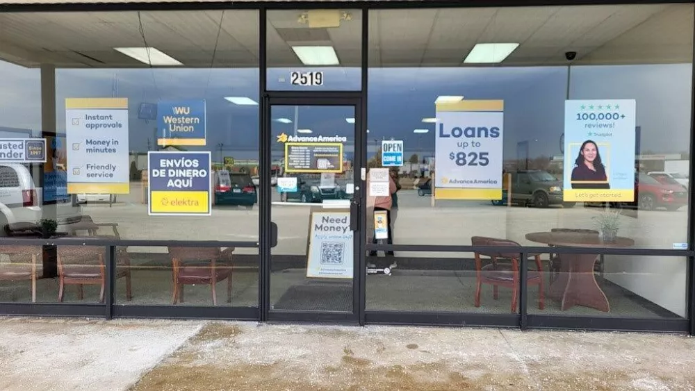 Advance America 2519 E. State Road 44, Shelbyville, IN Store
