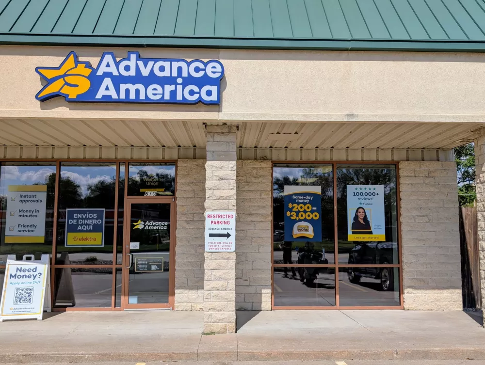 Advance America 610 Ft. Riley Blvd., Manhattan, KS Store