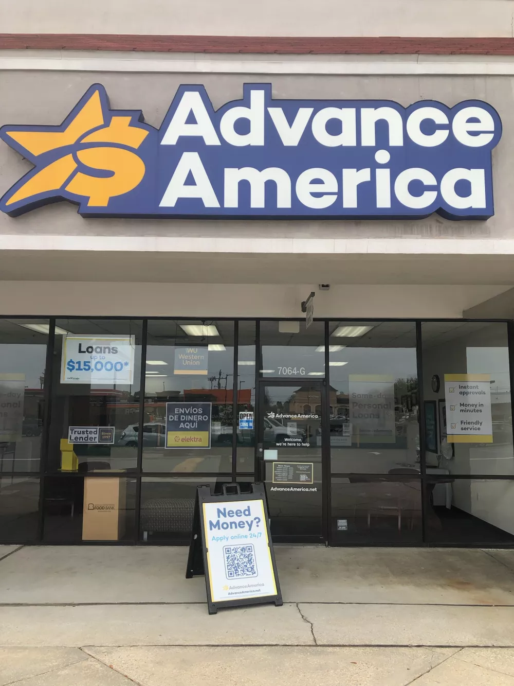 Advance America 7064 Siegen Lane, Space G, Baton Rouge, LA Store