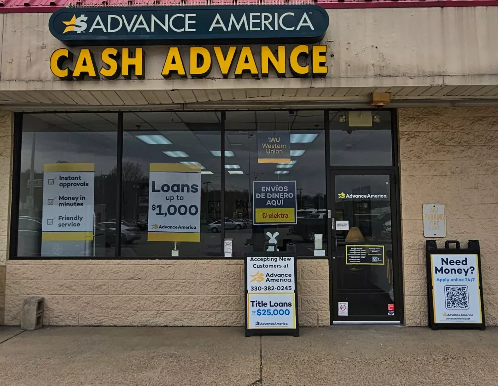 Advance America 15937 St. Rt. 170, #6, East Liverpool, OH Store