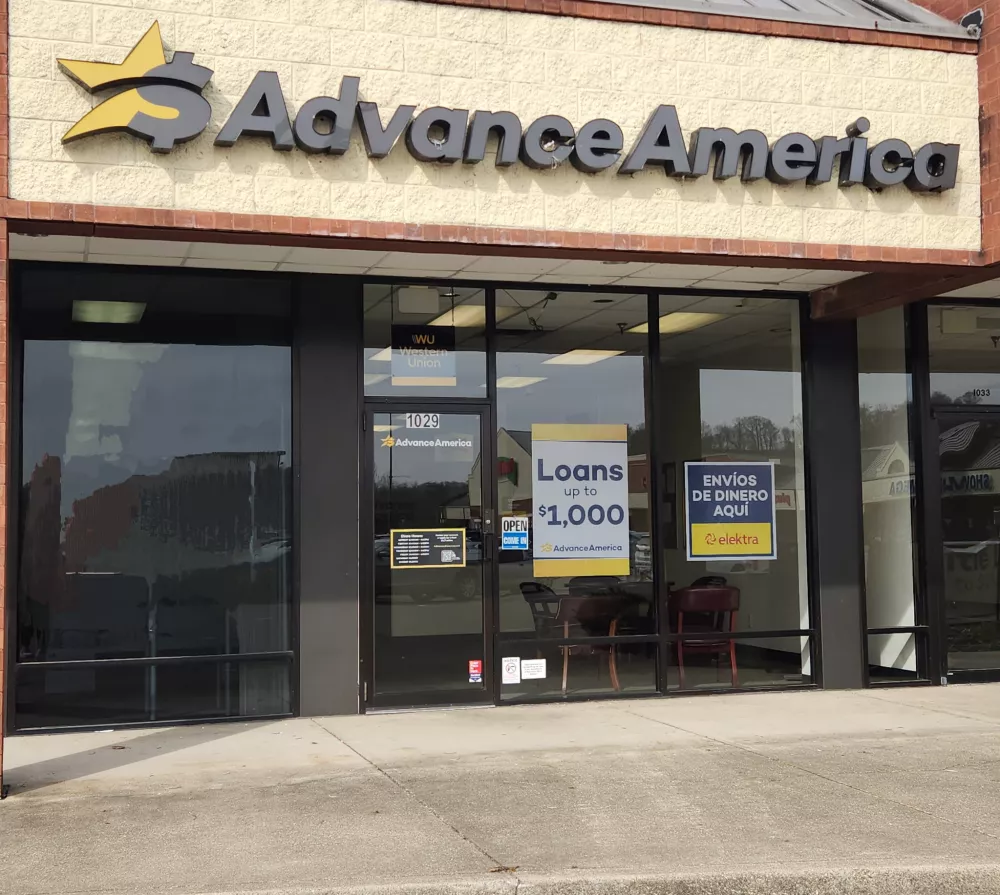 Advance America 1029 Ironton Hills Drive, Ironton, OH Store