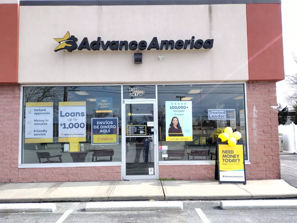 Advance America 9360 Mentor Ave, Unit H, Mentor, OH Store