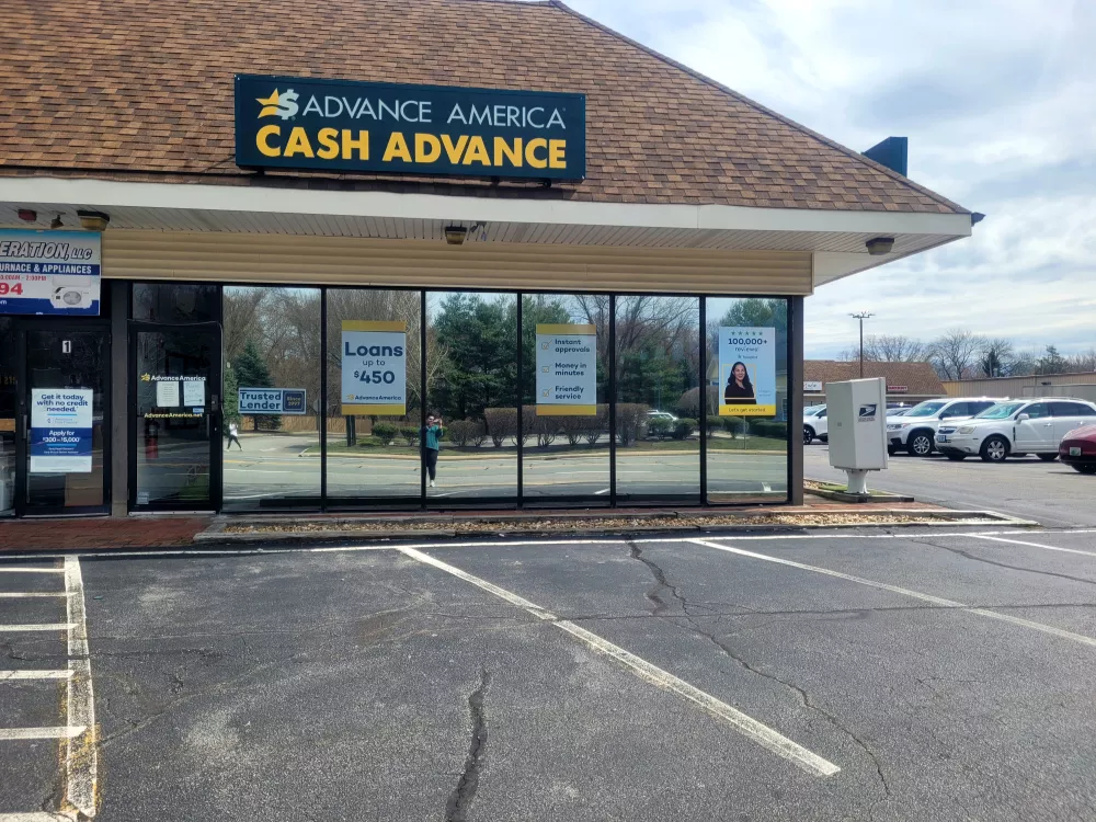 Advance America 400 Warwick Ave., Ste. 2, Warwick, RI Store