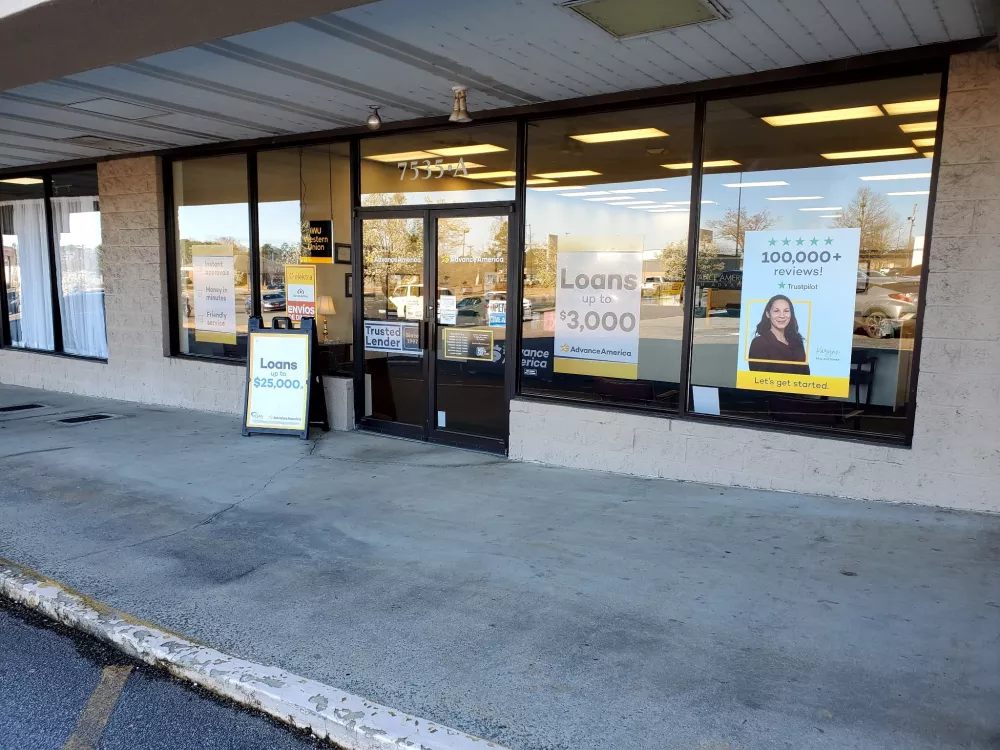 Advance America 7535-A Garners Ferry Rd., Columbia, SC Store