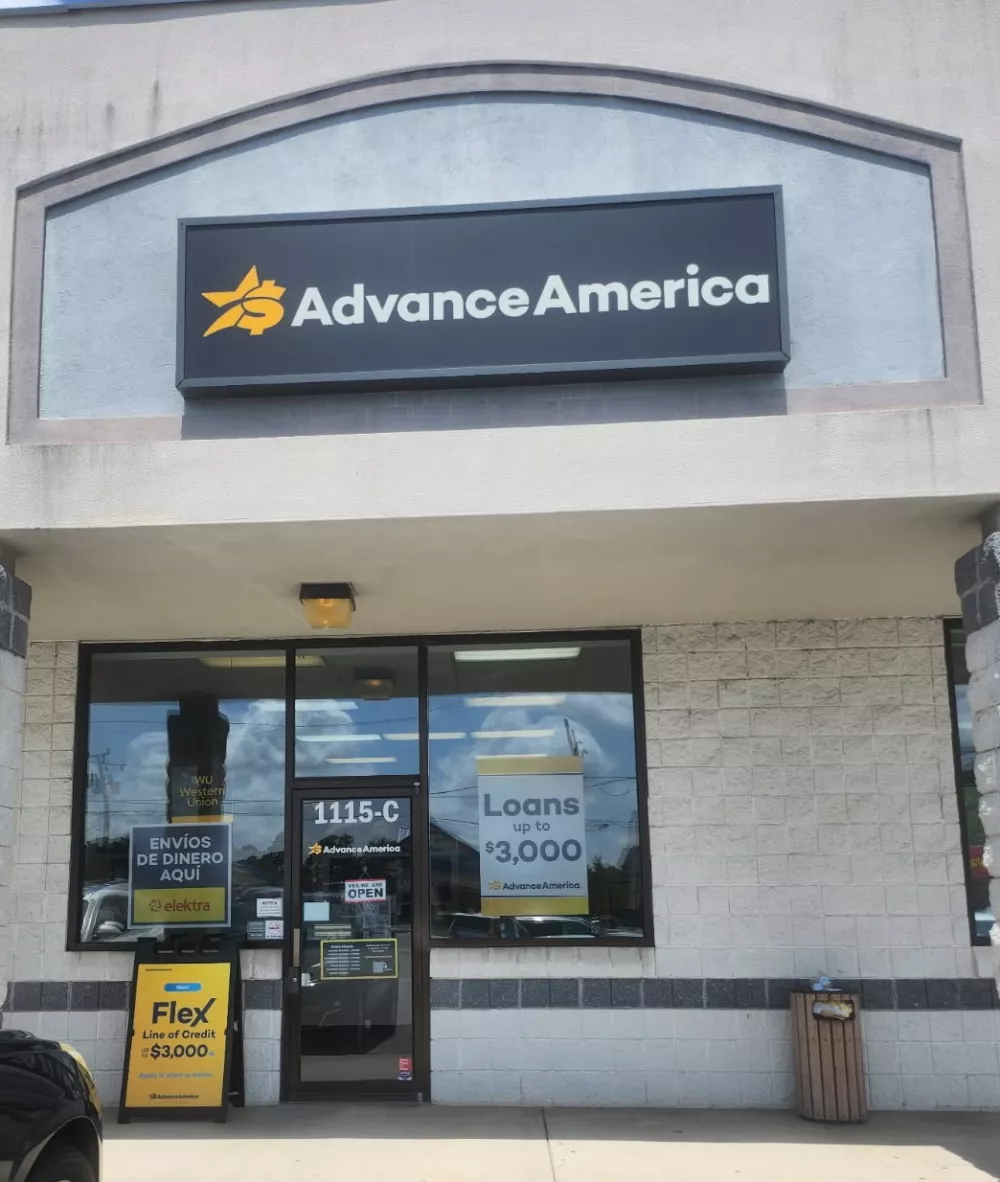 Advance America 1115 Hwy. 301 N, Unit C, Dillon, SC Store