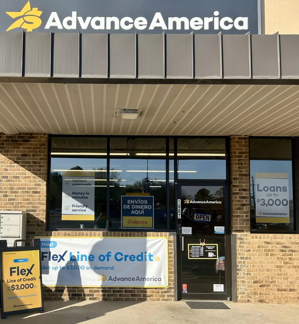 Advance America 1007 W. Floyd Baker Blvd., Gaffney, SC Store