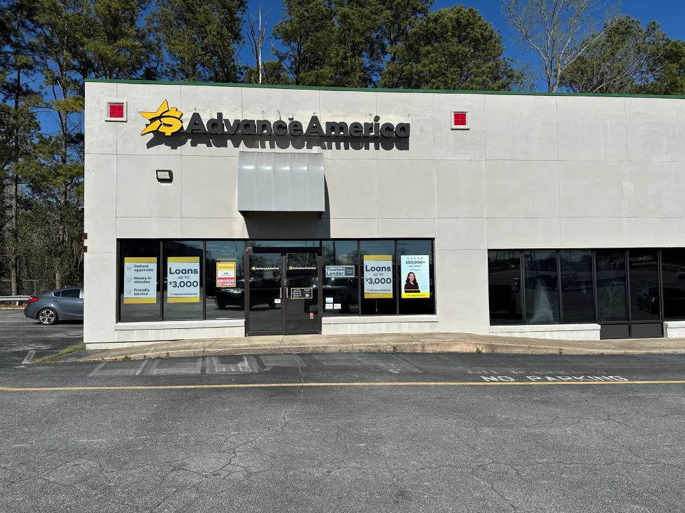 Advance America 220 Bypass 72 NW, Ste. B, Greenwood, SC Store