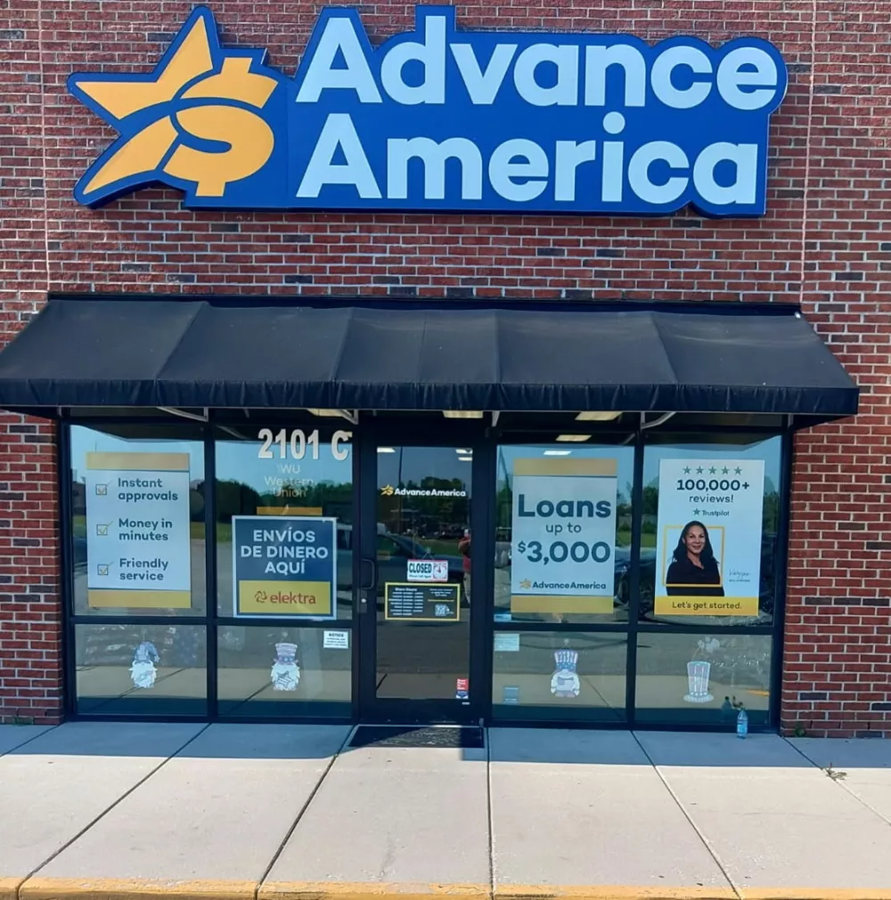 Advance America 2101 Enterprise Dr., Suite C, Mullins, SC Store