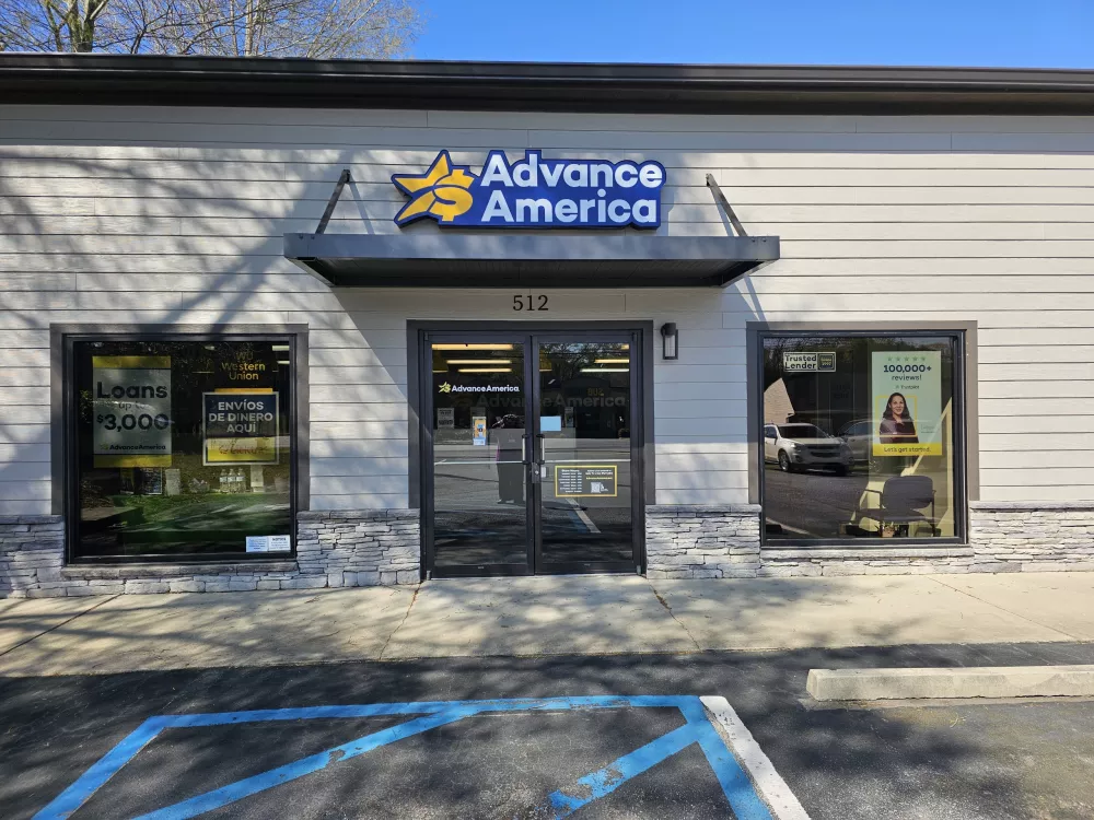 Advance America 512 SE Main Street, Simpsonville, SC Store
