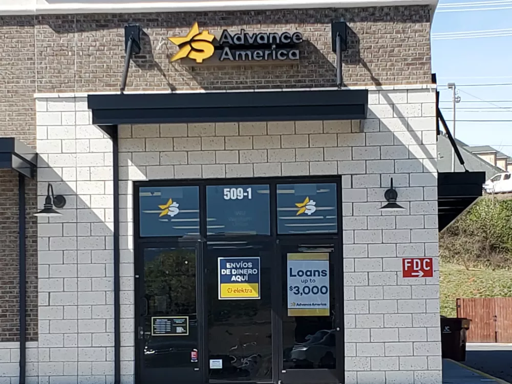 Advance America 509 N. State of Franklin Rd., Ste. 1, Johnson City, TN Store