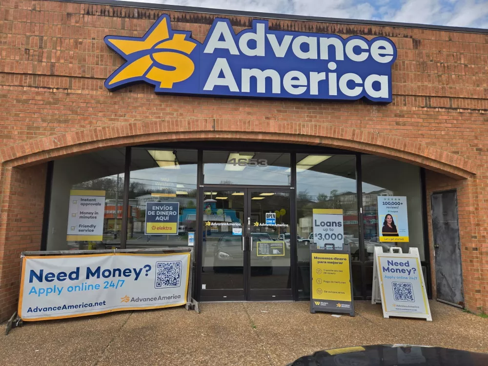 Advance America 4653 Nolensville Pike, Nashville, TN Store