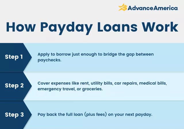 How payday loans work chart