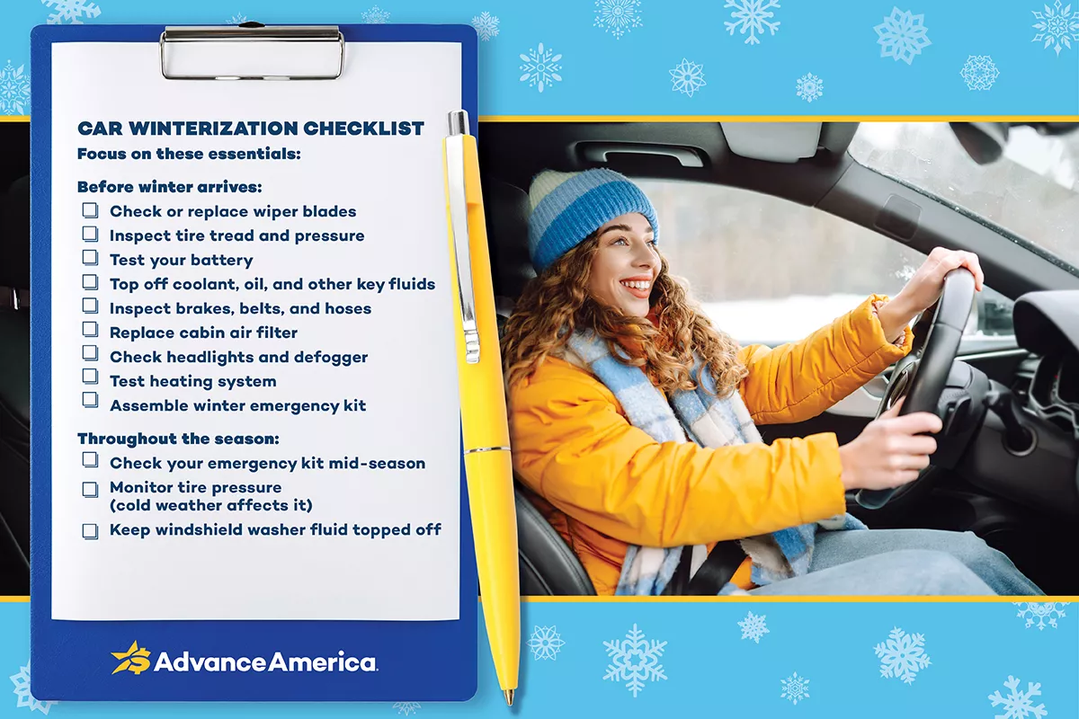 Car Winterization Checklist