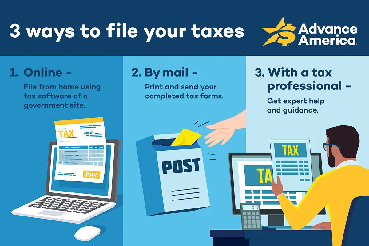 Ways to file your taxes